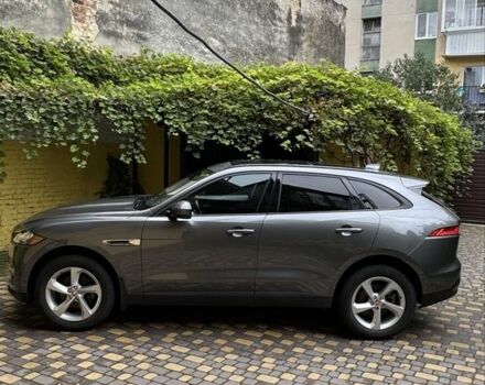 Серый Ягуар Ф-Пейс, объемом двигателя 2 л и пробегом 108 тыс. км за 19700 $, фото 1 на Automoto.ua