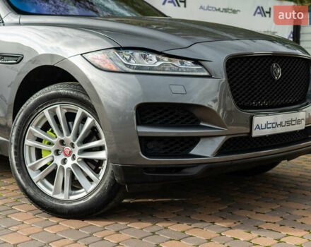 Сірий Ягуар Ф-Пейс, об'ємом двигуна 2 л та пробігом 58 тис. км за 27500 $, фото 7 на Automoto.ua