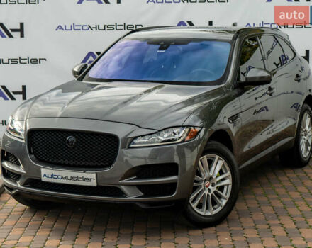 Сірий Ягуар Ф-Пейс, об'ємом двигуна 2 л та пробігом 58 тис. км за 27500 $, фото 1 на Automoto.ua