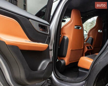 Сірий Ягуар Ф-Пейс, об'ємом двигуна 5 л та пробігом 28 тис. км за 55000 $, фото 82 на Automoto.ua