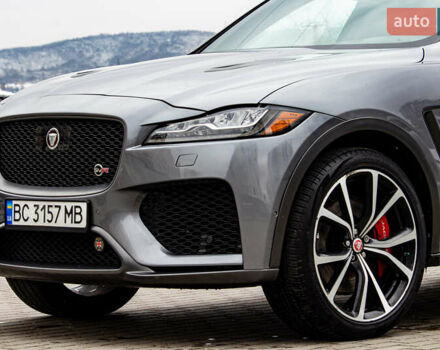 Сірий Ягуар Ф-Пейс, об'ємом двигуна 5 л та пробігом 28 тис. км за 55000 $, фото 7 на Automoto.ua