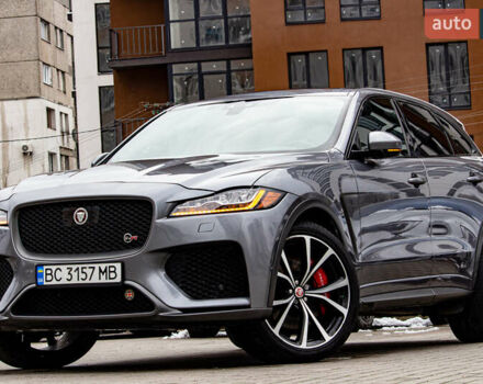 Сірий Ягуар Ф-Пейс, об'ємом двигуна 5 л та пробігом 28 тис. км за 55000 $, фото 19 на Automoto.ua