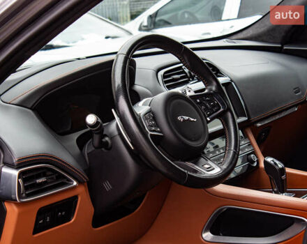 Сірий Ягуар Ф-Пейс, об'ємом двигуна 5 л та пробігом 28 тис. км за 55000 $, фото 49 на Automoto.ua