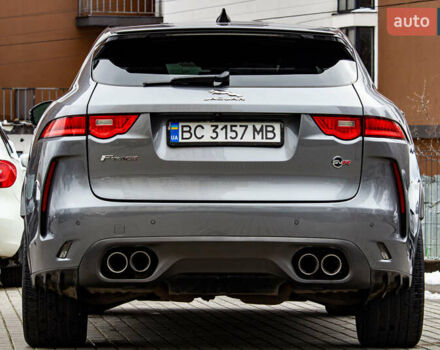 Сірий Ягуар Ф-Пейс, об'ємом двигуна 5 л та пробігом 28 тис. км за 55000 $, фото 36 на Automoto.ua