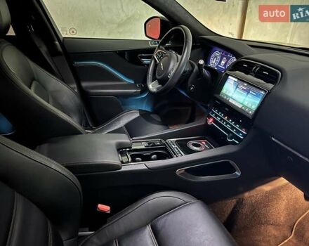 Сірий Ягуар Ф-Пейс, об'ємом двигуна 2 л та пробігом 41 тис. км за 25900 $, фото 28 на Automoto.ua