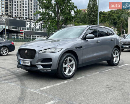 Сірий Ягуар Ф-Пейс, об'ємом двигуна 2 л та пробігом 83 тис. км за 37200 $, фото 1 на Automoto.ua