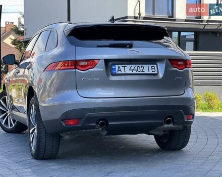 Сірий Ягуар Ф-Пейс, об'ємом двигуна 2 л та пробігом 41 тис. км за 25900 $, фото 10 на Automoto.ua