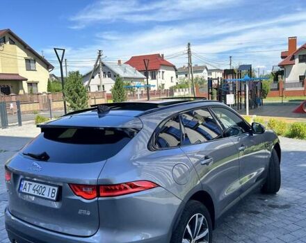 Сірий Ягуар Ф-Пейс, об'ємом двигуна 2 л та пробігом 41 тис. км за 25900 $, фото 13 на Automoto.ua