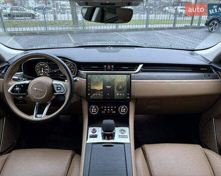 Серый Ягуар Ф-Пейс, объемом двигателя 2 л и пробегом 108 тыс. км за 43900 $, фото 22 на Automoto.ua