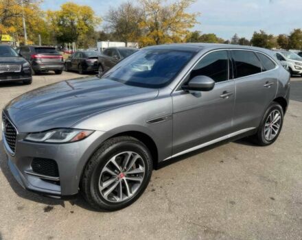 Серый Ягуар Ф-Пейс, объемом двигателя 2 л и пробегом 30 тыс. км за 13000 $, фото 2 на Automoto.ua