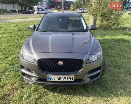Сірий Ягуар Ф-Пейс, об'ємом двигуна 2 л та пробігом 191 тис. км за 19000 $, фото 1 на Automoto.ua