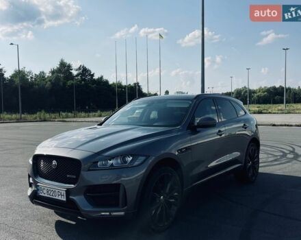Сірий Ягуар Ф-Пейс, об'ємом двигуна 2 л та пробігом 168 тис. км за 23500 $, фото 1 на Automoto.ua