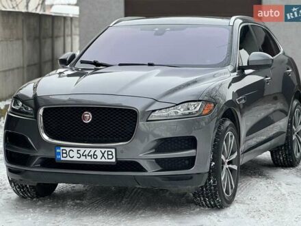Сірий Ягуар Ф-Пейс, об'ємом двигуна 2 л та пробігом 99 тис. км за 23500 $, фото 1 на Automoto.ua