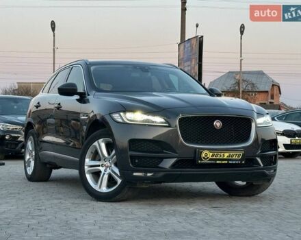 Серый Ягуар Ф-Пейс, объемом двигателя 2.99 л и пробегом 152 тыс. км за 23900 $, фото 1 на Automoto.ua