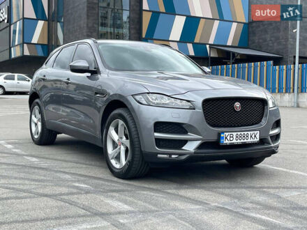 Ягуар Ф-Пейс 2020 в Киеве на Automoto.ua Серый Ягуар Ф-Пейс, объемом двигателя 2 л и пробегом 83 тыс. км за 37200 $, фото 1 на Automoto.ua