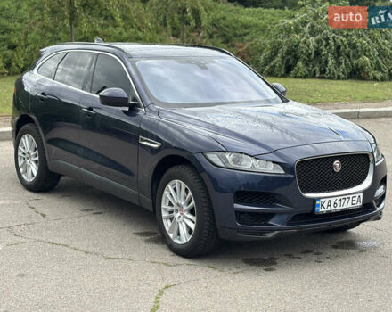 Синий Ягуар Ф-Пейс, объемом двигателя 3 л и пробегом 165 тыс. км за 16900 $, фото 55 на Automoto.ua
