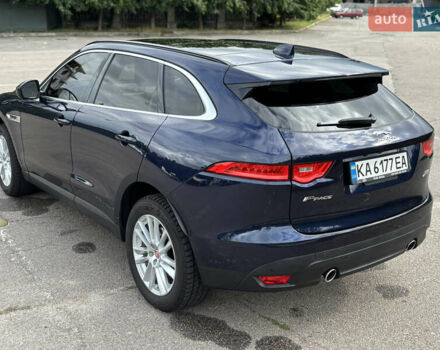 Синий Ягуар Ф-Пейс, объемом двигателя 3 л и пробегом 165 тыс. км за 16900 $, фото 40 на Automoto.ua