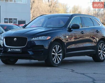 Синій Ягуар Ф-Пейс, об'ємом двигуна 2 л та пробігом 179 тис. км за 22800 $, фото 2 на Automoto.ua