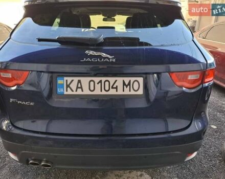 Синий Ягуар Ф-Пейс, объемом двигателя 2 л и пробегом 167 тыс. км за 21000 $, фото 13 на Automoto.ua