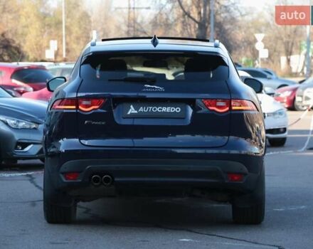 Синій Ягуар Ф-Пейс, об'ємом двигуна 2 л та пробігом 179 тис. км за 22800 $, фото 5 на Automoto.ua