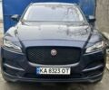 Синій Ягуар Ф-Пейс, об'ємом двигуна 2 л та пробігом 87 тис. км за 21900 $, фото 1 на Automoto.ua