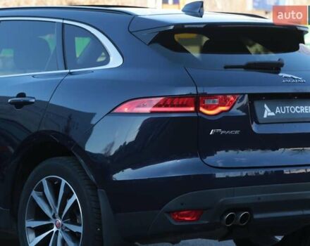 Синій Ягуар Ф-Пейс, об'ємом двигуна 2 л та пробігом 179 тис. км за 22800 $, фото 7 на Automoto.ua