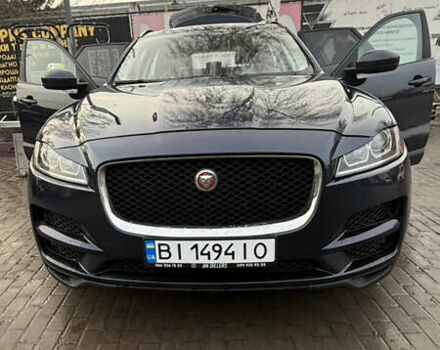 Синій Ягуар Ф-Пейс, об'ємом двигуна 2 л та пробігом 116 тис. км за 29000 $, фото 3 на Automoto.ua