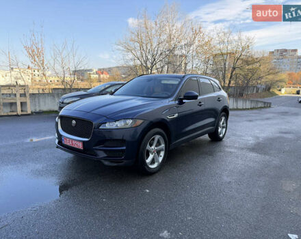 Синий Ягуар Ф-Пейс, объемом двигателя 2 л и пробегом 199 тыс. км за 26500 $, фото 43 на Automoto.ua