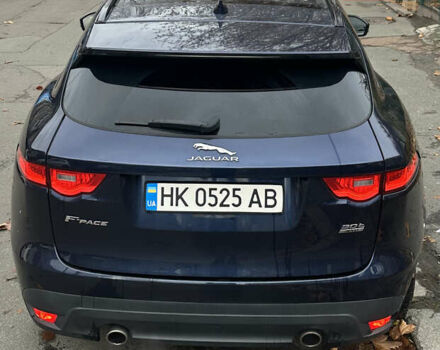 Синий Ягуар Ф-Пейс, объемом двигателя 2 л и пробегом 92 тыс. км за 16999 $, фото 6 на Automoto.ua