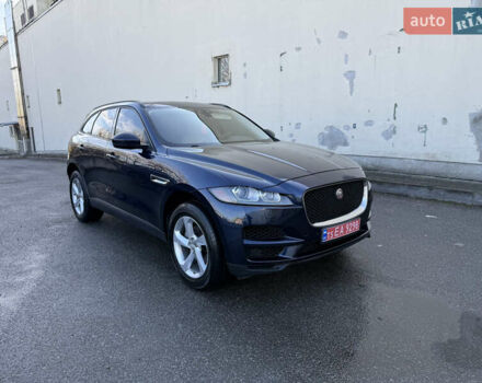 Синий Ягуар Ф-Пейс, объемом двигателя 2 л и пробегом 199 тыс. км за 24900 $, фото 43 на Automoto.ua