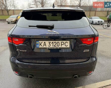 Синий Ягуар Ф-Пейс, объемом двигателя 2 л и пробегом 120 тыс. км за 16000 $, фото 11 на Automoto.ua