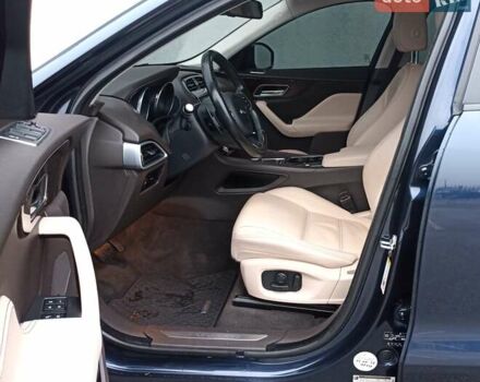 Синій Ягуар Ф-Пейс, об'ємом двигуна 3 л та пробігом 118 тис. км за 16900 $, фото 8 на Automoto.ua