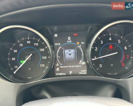 Синий Ягуар Ф-Пейс, объемом двигателя 2 л и пробегом 120 тыс. км за 16000 $, фото 14 на Automoto.ua