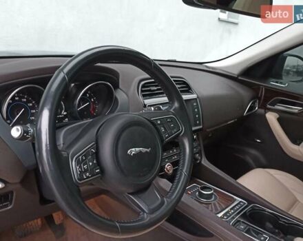 Синій Ягуар Ф-Пейс, об'ємом двигуна 3 л та пробігом 118 тис. км за 16900 $, фото 12 на Automoto.ua
