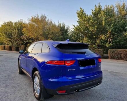 Синій Ягуар Ф-Пейс, об'ємом двигуна 2 л та пробігом 85 тис. км за 19500 $, фото 3 на Automoto.ua