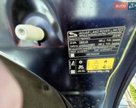 Синій Ягуар Ф-Пейс, об'ємом двигуна 2 л та пробігом 61 тис. км за 26990 $, фото 25 на Automoto.ua