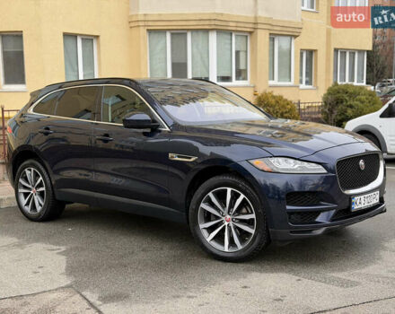 Синий Ягуар Ф-Пейс, объемом двигателя 2 л и пробегом 120 тыс. км за 16000 $, фото 5 на Automoto.ua