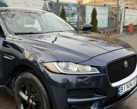 Синій Ягуар Ф-Пейс, об'ємом двигуна 2 л та пробігом 116 тис. км за 29000 $, фото 2 на Automoto.ua