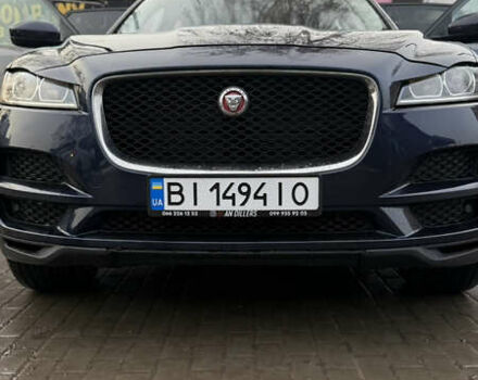 Синій Ягуар Ф-Пейс, об'ємом двигуна 2 л та пробігом 116 тис. км за 29000 $, фото 5 на Automoto.ua