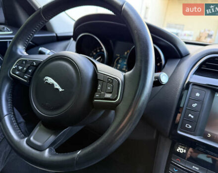 Синий Ягуар Ф-Пейс, объемом двигателя 2 л и пробегом 199 тыс. км за 26500 $, фото 16 на Automoto.ua
