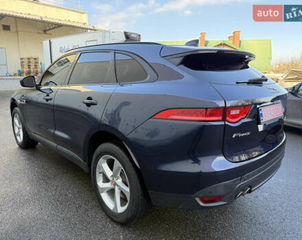 Синий Ягуар Ф-Пейс, объемом двигателя 2 л и пробегом 199 тыс. км за 24900 $, фото 46 на Automoto.ua