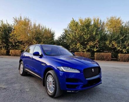Синій Ягуар Ф-Пейс, об'ємом двигуна 2 л та пробігом 85 тис. км за 19500 $, фото 1 на Automoto.ua