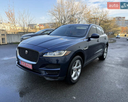 Синий Ягуар Ф-Пейс, объемом двигателя 2 л и пробегом 199 тыс. км за 24900 $, фото 50 на Automoto.ua