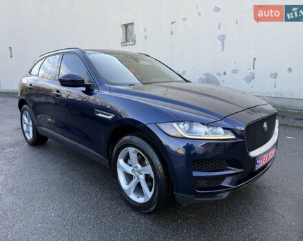 Синий Ягуар Ф-Пейс, объемом двигателя 2 л и пробегом 199 тыс. км за 26500 $, фото 47 на Automoto.ua