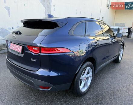 Синий Ягуар Ф-Пейс, объемом двигателя 2 л и пробегом 199 тыс. км за 24900 $, фото 48 на Automoto.ua