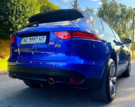 Синій Ягуар Ф-Пейс, об'ємом двигуна 3 л та пробігом 182 тис. км за 30000 $, фото 3 на Automoto.ua