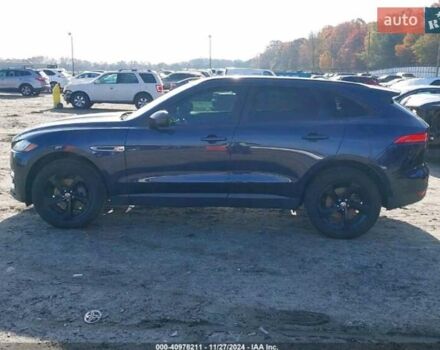 Синий Ягуар Ф-Пейс, объемом двигателя 2 л и пробегом 136 тыс. км за 25400 $, фото 9 на Automoto.ua