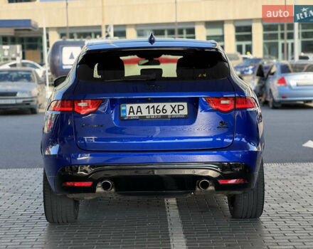 Синій Ягуар Ф-Пейс, об'ємом двигуна 3 л та пробігом 69 тис. км за 29000 $, фото 8 на Automoto.ua