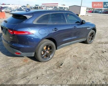 Синий Ягуар Ф-Пейс, объемом двигателя 2 л и пробегом 136 тыс. км за 25400 $, фото 18 на Automoto.ua