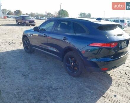 Синий Ягуар Ф-Пейс, объемом двигателя 2 л и пробегом 136 тыс. км за 25400 $, фото 19 на Automoto.ua